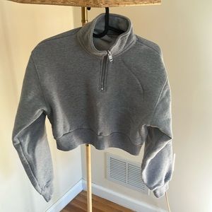 TNA COZY Fleece, XS, Gray, Excellent condition